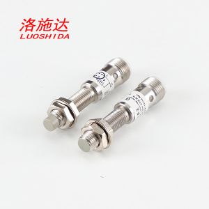 China M8 Shorter 53mm Cylindrical Inductive Proximity Sensor Switch With M12 4 Pin Plug Connector wholesale