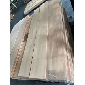 Slice Cut Steamed Beech Wood Flooring Veneer 12% Moisture