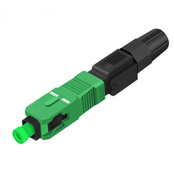 Customized Fiber Optic Connector , Fast SC Connector RoHS Compliant