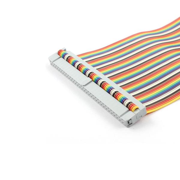 64 Pin F/F IDC Flat Ribbon Cable 64 Way Wire 2.54mm Pitch For Electrical Industry