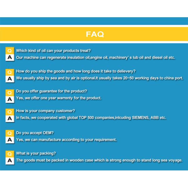 18000LPH Transformer Oil Purifier Machine Plant Model VFD Double Stage Vacuum