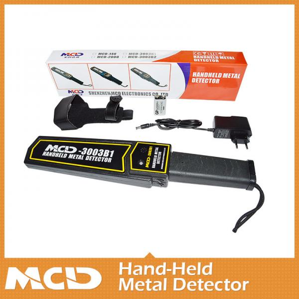 Quality Stable Performance Handheld Metal Detector With Sound / Vibration / Light Alarm for sale