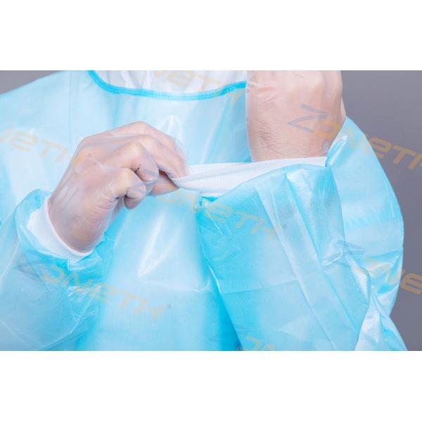 55 GSM Medical Disposable Aami Level 2 Isolation Gown