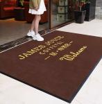 China SGS 83*150cm Custom Logo Mats Advertising Promotional Welcome Mats For Business wholesale