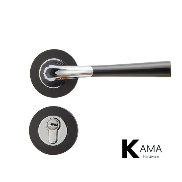 Quality Mute Split Mortise Door Lock Handle Set With Thickened Solid Handle for sale