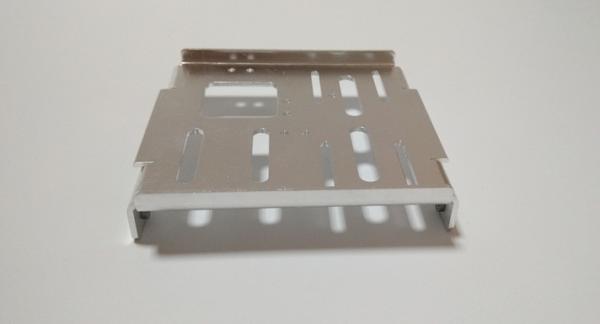 High precision aluminum alloy stamping brackets with clear anodization