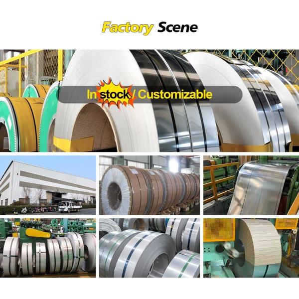 Inspection 201 304 316 430 En1.4301 Prime Stainless Steel Strips Slit Coil for Pipe Making