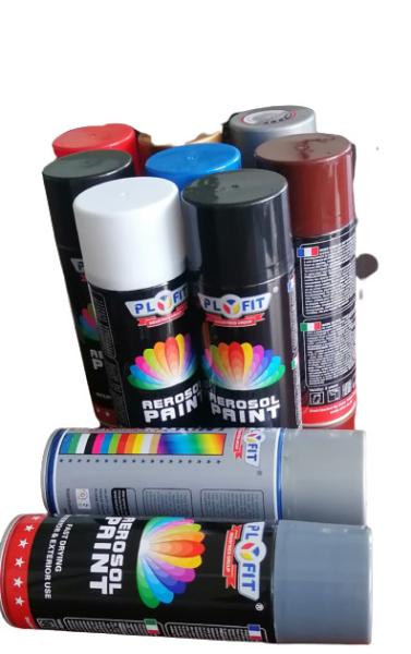 Quality Liquid Coating Gold 400ML Acrylic Spray Paint Hard Film Appearance for sale
