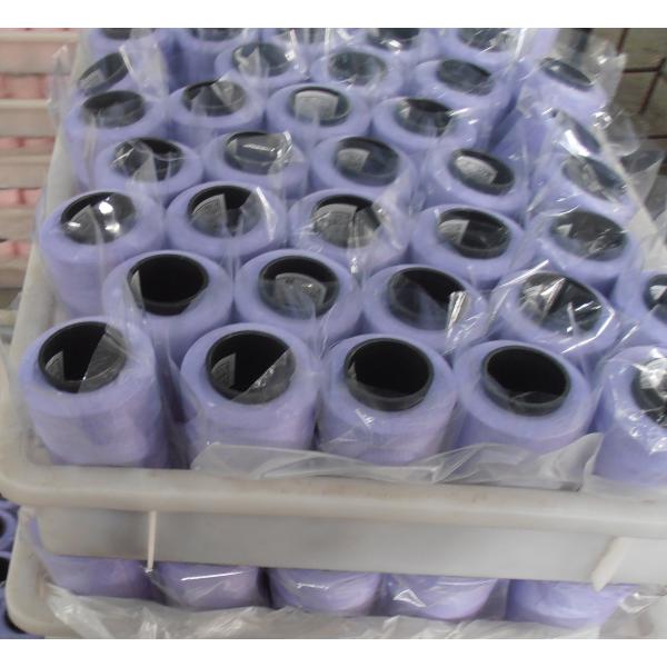 40S/2 White Polyester Yarn , TFO Spun Sewing Thread High tenacity