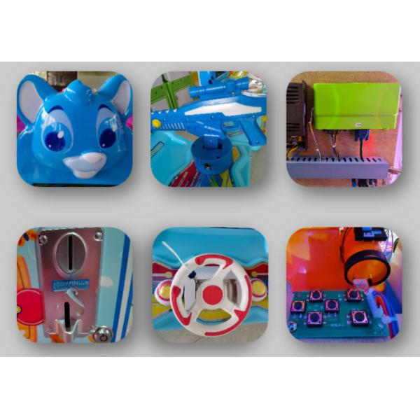 Amusement Machine Entertainment Equipment Baby Dragon Children Coin Operated Game Machine For Game City