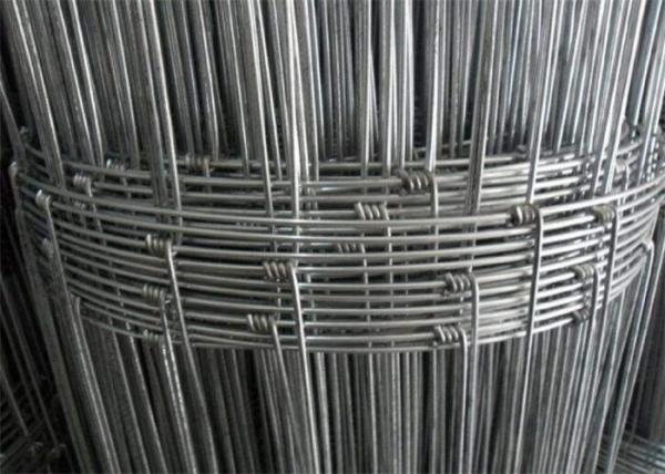 Quality Farm And Field Galvanized Hinge Joint Wire Mesh Livestock Cattle Metal Steel 15 Gauge for sale