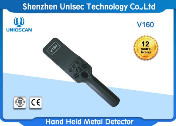 Quality Airport Handheld Metal Detector Wand 100 Hours Long Standby Time V160 for sale