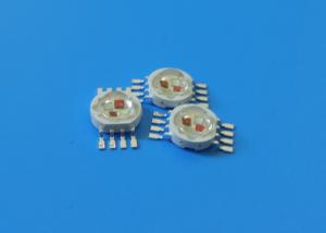 4in1 RGBA High Power Led Module , 8pins 4X2W RGB Amber LED Diode