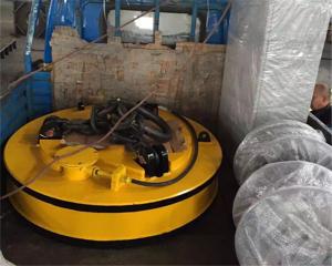China Material Handling Electromagnetic Lifting Device / High Powered Electromagnets wholesale
