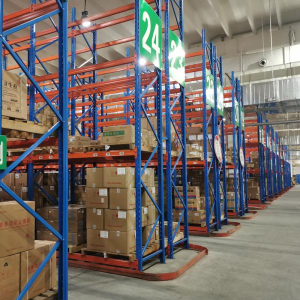 Storage VNA Racking Very Narrow Aisle Pallet Racking 1600mm-2000mm