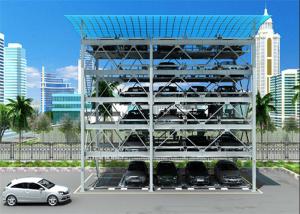 China Long Span Life Car Park Shade Structures Multi Story Steel Building Non Combustible on sale