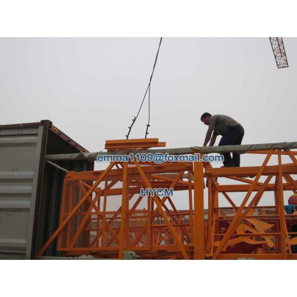 QTZ6012 Self Rise Topkit Tower Crane Max.Load 6tons Jib Length 60mts