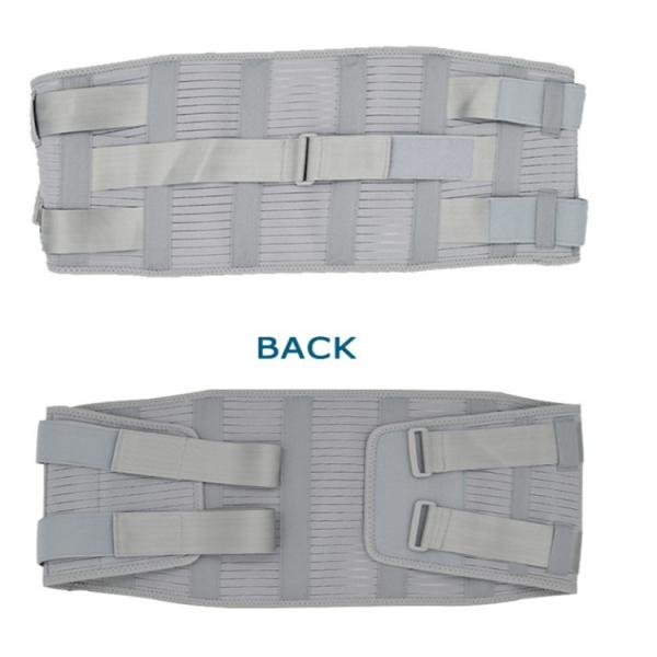 Back Pain Relief Medical Waist Trimmer Belt / Orthopedic Back Support Waist Slim Belts For Men