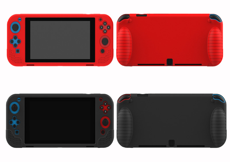 Protective HOXC Nintendo Switch OLED Silicone Protective Case, Ergonomic Grip Grip Silicone Cover For Nintendo Switch Pro Console