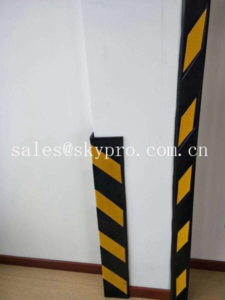 Quality Long Type Outside Protect Car Parking Recycled Rubber Wall Corner Guard for sale