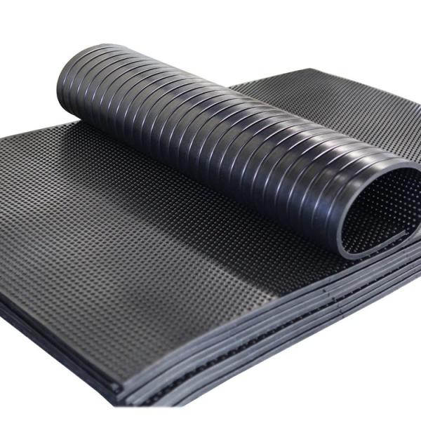 Quality Rubber Mat Honeycomb Origin Groove Dot Stable Horse Mat Animal Matting Horse Black 1000mm*2000m 1830mm*1220m for sale