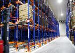 Adjustable Automatic Radio Shuttle Racking System , Mobile Pallet Racking