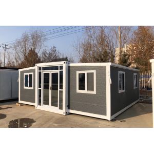 China 40ft Expandable Container Home with Galvanized Steel Framework wholesale