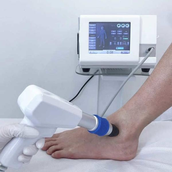 6 Bar 6MM Shockwave Therapy Machine Low Back Pain Relief