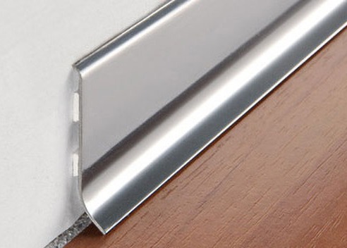 Home Decoration Anodized Stainless Steel Base Board 2.5m