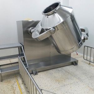 3D Mixer Dry Powder Granules Stainless Steel Silent Mixer