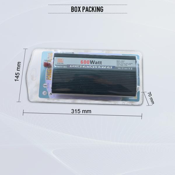 Inverter Solar Power System 600W Modified sine wave Inverters solar inverter CE ISO get power 12v100Ah Battery 2 hour