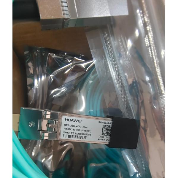 SFP-25G-AOC-20m Huawei Active Optical Cable Assembly, SFP28 AOC, 25.78125G, 0.02km, A