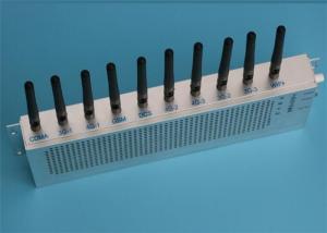 China Mobile Phone And Walkie Talkie GPS Wifi Signal Jammer With 10 Channel RF Output on sale