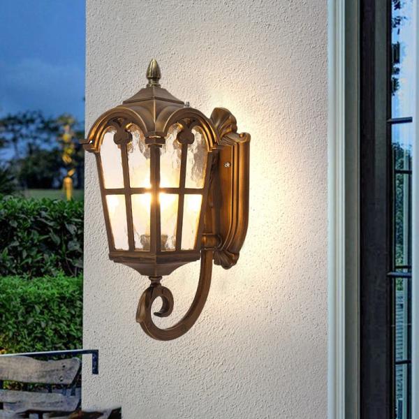 JYLIGHTING European Style LED Outdoor Wall Lamp Waterproof for Balcony Garden Villa Courtyard Lighting Modern Wall Light