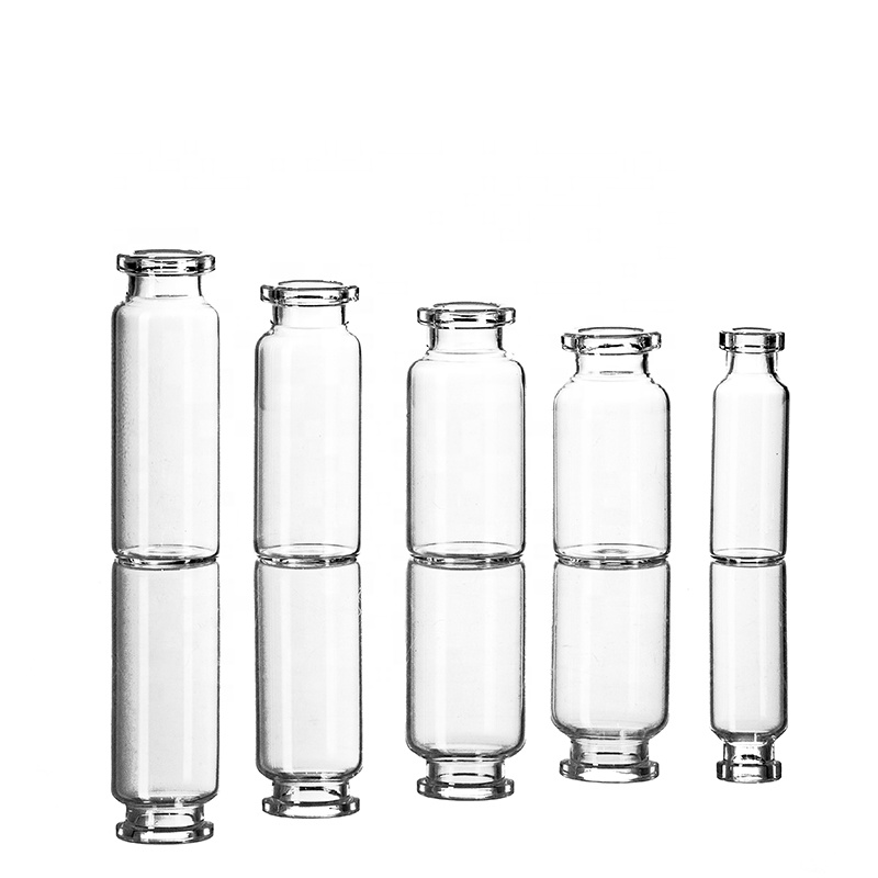 20ml Clear Tubular Glass Vials Borosilicate Glass Injection Bottle Medical Use
