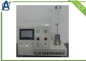 China PLC Touch Screen ASTM D2863 Minimum Oxygen Concentration Tester on sale