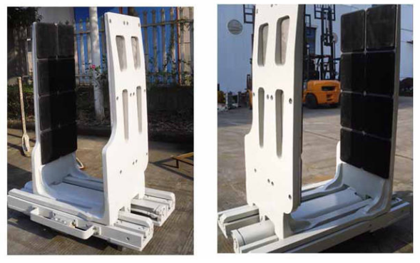 Cascade Telescopic Appliance Carton Clamp Forklift Attachments 1950mm Open