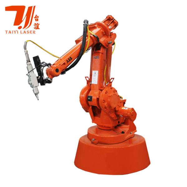 Quality Canton Fair Promotion 6 Axis Robot Arm 1000W-6000W Pillow Plate Automatic Fiber Metal Laser Welding Machine for sale