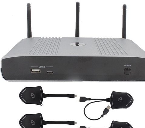 All-In-One Wireless Presentation Solution With Whiteboard Annotation FCC