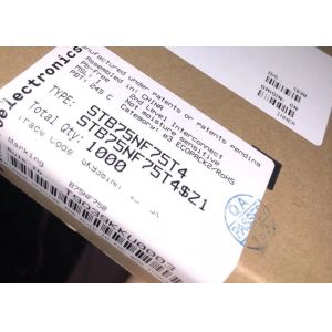 China N Channel 80A 300W Electronic Integrated Circuits STB75NF75T4 on sale