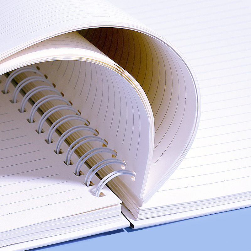 Effortlessly Record Your Thoughts with White Journal Book Printing and Spiral Binding