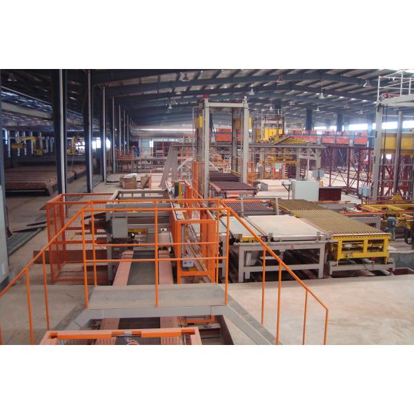 50KW Setting Automatic Brick Making Machine Brick Loading And Unloading System