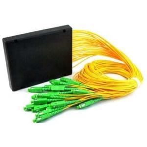 China SC APC/UPC Connector Type ABS PLC Splitter for FTTH 1*2 1x 4 1*32 in ABS Box wholesale