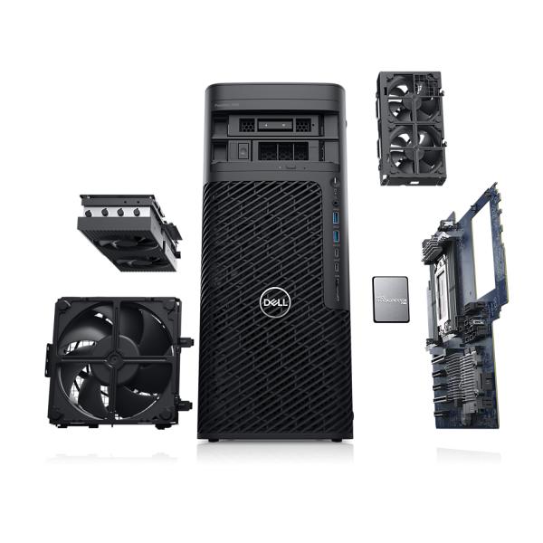 Windows 11 Pro AMD Ryzen 5945WX 8G 512G 2T T400-4G GPU 1350W Dell Workstation Desktop PC