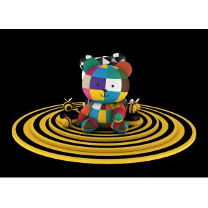 Modern Inflatable Amusement Park , Outdoor Entertainment Golden Bouncy Castle