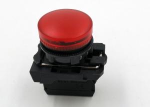 China 22mm XB5 Series Emergency Push Button Switch 24V DC With Red Pilot Light on sale