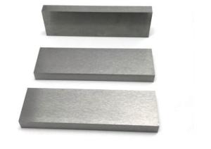 China Cemented Tungsten Carbide Sheet Metal Fine Thermal Shock Resistance Rectangular wholesale