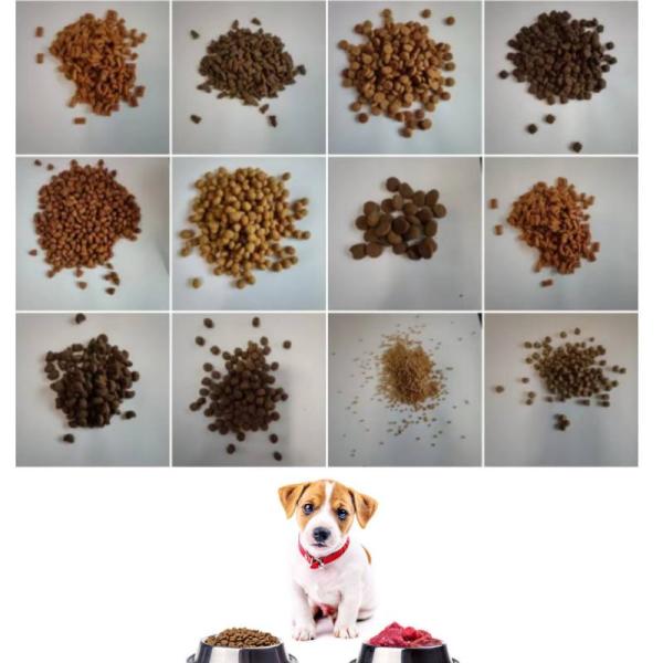 Single Screw Feed Puffing Extruder Mill With 1mm-20mm For Animal/Pet Food