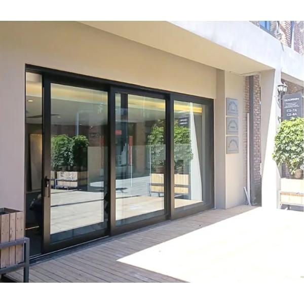 Minimalist Design Waterproof Aluminum Lift And Slide Doors For North American Market