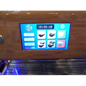 Touch Screen Coffee Making Machine Semi Automatic Commercial Coffee Maker